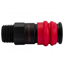 Муфта быстросъемная композитная (F>M1/2"; 68 мм) MIGHTY SEVEN SY-0413M