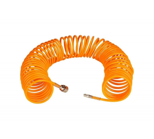 Шланг пневматический спиральный DKAH15 (15 м, 8x5 мм) DEKO 018-0919