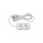 Бытовой удлинитель 2 гн. ПВС 3х075 RUCELF RU-02-375-05PZ