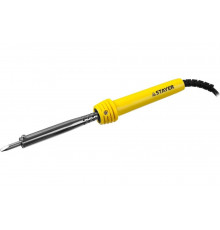 Паяльник Stayer с пластмассовой рукояткой и долговечным жалом  MASTER MAXTerm 60Вт клин 55305-60