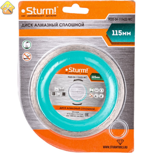 Алмазный диск Sturm 9020-04-115x22-WC