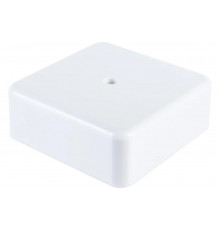 Распаечная коробка IEK КМ для открытой проводки, 75х75х28мм, белая UKO10-075-075-028-K01-E