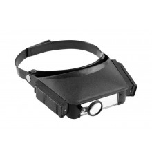 Лупа с креплением на голову, с подсветкой, STAYER STANDARD 40520-2