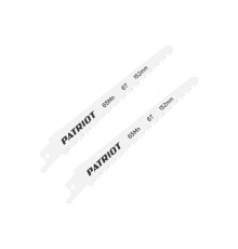 Полотно пильное по дереву (2 шт; 152х19х1.27 мм; 6TPI) для сабельной пилы PATRIOT 814010501