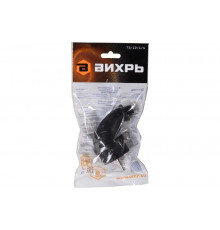 Вилка угловая Вихрь с/з, каучук IP44 16А 250В 73/12/1/4