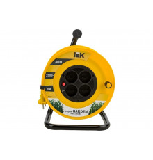 Удлинитель на катушке с термозащитой 4х30м УК30 2х0.75 IEK Garden WKP23-06-04-30 277732