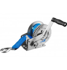 Ручная барабанная лебедка Зубр ПРОФЕССИОНАЛ ленточная 0,5т 8м 43115-0.5