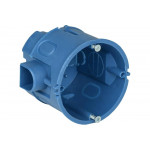 Установочная коробка IEK С D=68x60мм для твердых стен, с саморезами и стыковочными узлами UKT10-068-060-000-A-S-UO