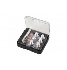 Набор для ремонта масляных пробок М13х1.5 (19 предметов, кейс) МАСТАК 103-47013С