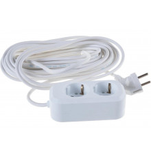 Бытовой удлинитель RUCELF 2 гнезда ПВС 3х0,75 RU-02-375-10PZ 00-00003150