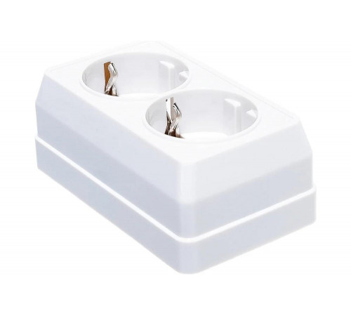 Розетка IEK ОКТАВА для двух мест