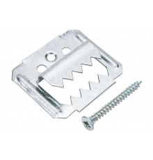 Усиленный крепеж для вагонки ЗУБР Кляймер-У2 с саморезами, 5 мм, 50 шт. 30755-05