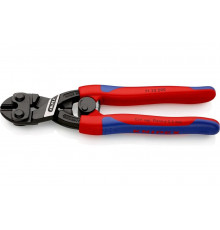 Болторез Knipex, CoBolt, компактный, с пружиной, 200 мм, черный, 2К ручки, KN-7132200SB