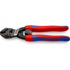 Болторез Knipex, CoBolt, компактный, с пружиной, 200 мм, черный, 2К ручки, KN-7132200SB