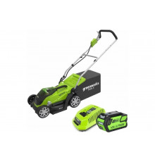 Аккумуляторная газонокосилка Greenworks G40LM41 2501907VB