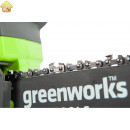 Аккумуляторная цепная пила GreenWorks G24CS25K2 24 В, 2 А*ч 2000007VA