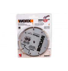 Алмазный пильный диск 115х1.6х9.5 мм WORX WA5048