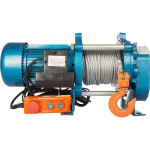 Электрическая лебедка TOR ЛЭК-1000 E21 (KCD) 1000 кг, 380 В с канатом 100 м 1002133