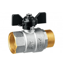 Шаровой кран ЗУБР полнопроходной "мама-папа" 3/4" 51325-3/4