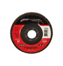 Круг лепестковый торцевой коричневый (115х22,2 мм; Р50) АТАКА 680690