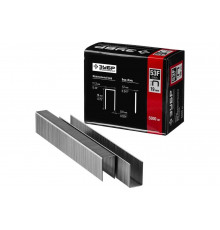 Особотвердые скобы ЗУБР Профессионал плоские, тип 53F, 19 мм, 5000 шт. 31950-19