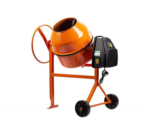 Бетоносмеситель СИБРТЕХ бсе-180п, 180 л, 700 вт, полиамидный венец 95509