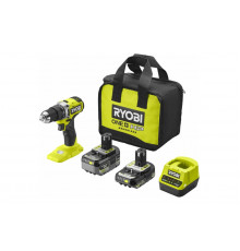 Ударная бесщеточная дрель-шуруповерт  Ryobi ONE+ RPD18C-242S 5133004983