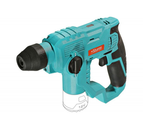 Аккумуляторные перфораторы Sturm 1BatterySystem 12V CRH1215
