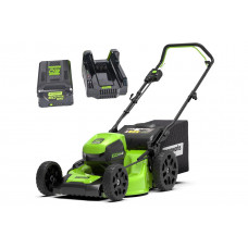 Аккумуляторная газонокосилка GREENWORKS GD60LM51HPK4 (2502707UB)