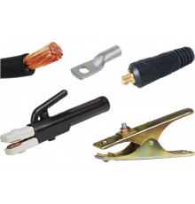 Комплект сварочных проводов КСП-25-3 ОПТИМА КГ1x25 медь 3+3 м в сборе Парма 02.007.00035