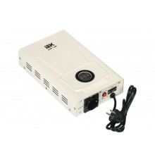 Однофазный стабилизатор напряжения IEK, настенный 1кВА SLIM IVS22-1-001-09