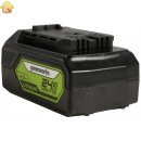 Цепная пила аккумуляторная GreenWorks 24V, 30см, бесщеточная, c 1хАКБ 4 Ач c USB и ЗУ 2007007USB4