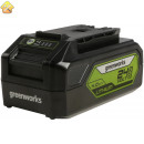 Цепная пила аккумуляторная GreenWorks 24V, 30см, бесщеточная, c 1хАКБ 4 Ач c USB и ЗУ 2007007USB4