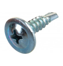 Саморезы с прессшайбой и сверлом по листовому металлу до 2 мм Зубр PH2 4,2х16 мм 35шт 300216-42-016