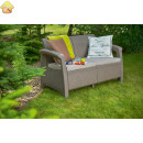 Диван Keter Corfu love seat капучино 258974