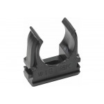 Держатель с защёлкой IEK CF16 черный CTA10D-CF16-K02-100