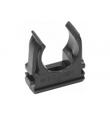 Держатель с защёлкой IEK CF16 черный CTA10D-CF16-K02-100