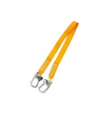 Нерегулируемый ленточный строп Сибртех модель А, 2 карабина 89506