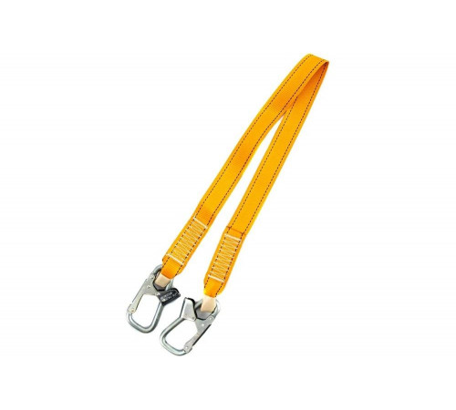 Нерегулируемый ленточный строп Сибртех модель А, 2 карабина 89506