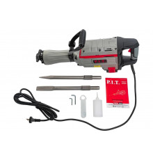 Отбойный молоток P.I.T. 45 Дж,1800 вт,пика, зубило, залить масло п/экспл, HEX 30 мм GSH65-C5