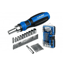 Компакт-38 набор: реверсивная отвертка с насадками 38 шт ЗУБР 25165-H38_z01