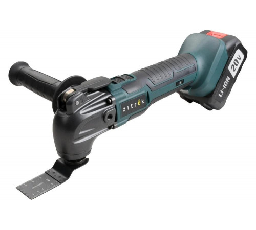 Реноватор аккумуляторный Zitrek ZKOT20, 20В, 1x4.0Ач + набор предметов 9шт 085-1029