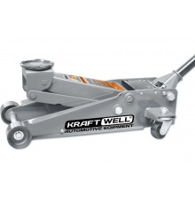 Подкатной гидравлический домкрат KraftWell KRWFJ3D (г/п 3000 кг)