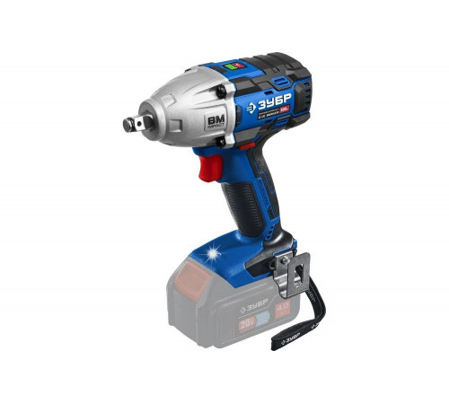 Бесщеточный гайковерт ЗУБР Профессионал т7 20 В, 500 Нм, без акб GB-500