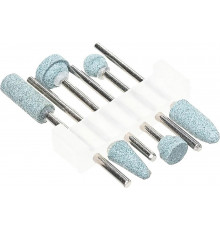 Набор шлифовальных абразивных насадок STAYER с оправкой карбид кремния 6 шт. 29921-H6
