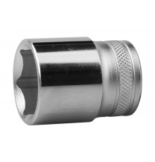 Торцовая головка "INDUSTRIE QUALITAT" хромосатинированная (FLANK, 1/2", 27 мм) Kraftool 27805-27_z01