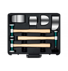 Рихтовочный набор 7 шт. (3 молотка, 4 правки) KRAFTOOL 20370-H7