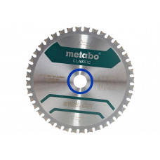 Пильный диск по металлу 165x20 мм, Z40, WZ 4 Metabo SteelCutClassic 628273000