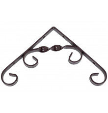 Декоративный кронштейн СИБРТЕХ 150х150 мм коричневый 94054