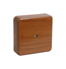 Распаячная коробка IEK км41212-05 о/п 75x75x20мм дуб(6к/6мм2) UKO10-075-075-020-K24